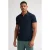 Petrol Industries regular polo donkerblauw