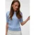 VERO MODA top gebreid lichtblauw