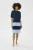Jurk Feminine blue