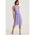 We Fashion Dress Mid Length Lilac