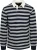 Steppin’ Out Rugby Polo Streep Navy Grijs