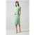 LK Bennett Mia Fitted Midi Dress Green