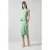 LK Bennett Mia Fitted Midi Dress Green