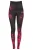 Winshape Sportbroek ‘HWL102’  chocoladebruin / robijnrood / wit