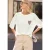 Shirt met hartjesprint in luipaardprint