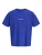 JACK & JONES Shirt ‘JORNorrebro’  royal blue/koningsblauw / wit