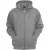 Hooded sweatshirt grote maten urban Classic zip coton