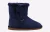 Hush Puppies Ashleigh Imitatiebont Dames Marine Pantoffels