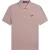 Fred Perry Poloshirt Met Zwart Logo En Donkerroze Kleur