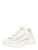 BUFFALO Sneakers laag ‘GIANNA TWO’  lichtgrijs / wit