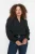 Trendyol Curve Dames Zwart Effen Lang Regular fit Grote maten Overhemden