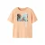 NAME IT KIDS T-shirt met printopdruk oranje