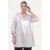 YOEK tuniek Plus Size – zilver