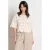 LOLALIZA top ecru crochet