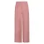 Like Flo Young wide leg regular waist casual broek oudroze met textuur