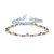 Luxenter Sterling zilveren 925 armband met Pastel Groene Hydrothermale Kwarts afgewerkt in 18K geel goud – Asvorg