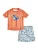 PLAYSHOES UV-bescherming ‘Dino’  lichtblauw / donkerblauw / kreeft / wit
