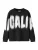 NAME IT Sweatshirt ‘NKMTroy’  zwart / wit