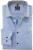 OLYMP Luxor Modern Fit Overhemd blauw, Effen