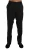 Dolce & Gabbana Zwarte Wol Stretch Formele Broek