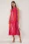 TRENDYOLMİLLA Dames Roze Abstract Maxi Mouwloos Avond / Dagelijks Recht Jurken