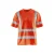 Zeer zichtbaar anti-uv T-shirt met v-hals Blaklader