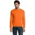 SOLS Heren Spider Ronde Hals Sweatshirt (Oranje)