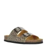 Scholl Josephine panterprint slippers beige