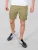 Heren Alpha Industries Crew Short in Olijf