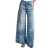Mid-rise Palazzo Jeans voor Vrouwen It’s Basic Rhinestone