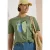 Cecil Dames Shirt met ronde hals en opdruk aan de voorkant in Groen