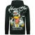 True Rise Oversized hoodie met capuchon gangster