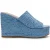 Steve Madden Cassi Sandals Blue Raffia