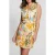 GUESS Sl Lydia Shirt Dress Gold Coast Floral Pr