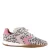 DWRS leren sneakers met panterprint beige/roze