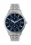 TIMEX Analoog horloge ‘Chicago’  blauw / zilver