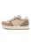 WODEN Sneakers laag ‘Ronja’  sand / donkerbeige