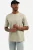 No Excess T-Shirt ronde hals taupe, Effen