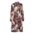 FREEQUENT blousejurk met ceintuur en print – rood