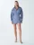 BWLDR Blousejurk ‘EVA’  donkerblauw / wit