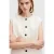 AllSaints Payton Waistcoat Ivory White