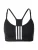 ADIDAS PERFORMANCE Sport bh ‘Aeroimpact Light-Support’  zwart / wit