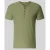 MCNEAL T-shirt met V-hals en knoopsluiting