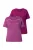 Ulla Popken Shirt  bessen / wit