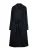 GOBI Cashmere Tussenmantel ‘Cashmere Wrap Coat with Belt’  zwart