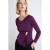 TRENDYOLMİLLA Dames Paars Effen Lang Getailleerd Blouses