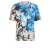 ADIDAS PERFORMANCE Tricot ‘Manchester United Stone Roses’  beige / azuur / groen / wit