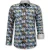 Blouse met Print Mannen – 3113 – Blauw