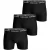 Björn Borg Onderbroeken 3-Pack Boxers Solids Zwart Zwart