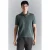 Mango Man regular polo groen